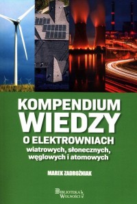 Kompendium wiedzy o elektrowniach - okładka książki