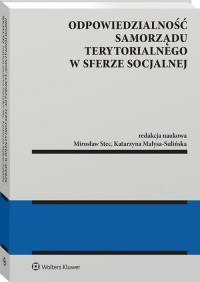 Odpowiedzialność samorządu terytorialnego - okładka książki