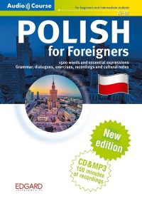 Polski - Dla cudzoziemców (mp3 - okładka podręcznika