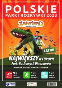 Polskie Parki Rozrywki 2023 - okładka książki