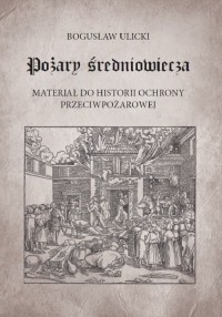 Pożary średniowiecza - okładka książki