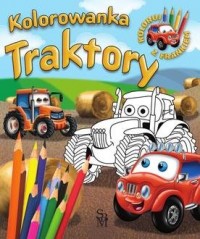 Samochodzik Franek Traktory. Kolorowanka - okładka książki
