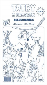 Tatry z humorem Kolorowanka XL - okładka książki
