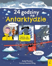 24 godziny na Antarktydzie - okładka książki