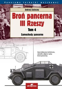 Broń pancerna III Rzeszy. Tom 4. - okładka książki