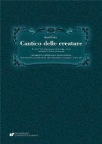 Cantico delle creature - okładka książki