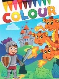 Colour Rycerze i smoki - okładka książki