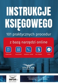 Instrukcje księgowego 101 praktycznych - okładka książki