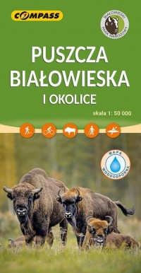 Mapa - Puszcza Białowieska 1:50 - okładka książki