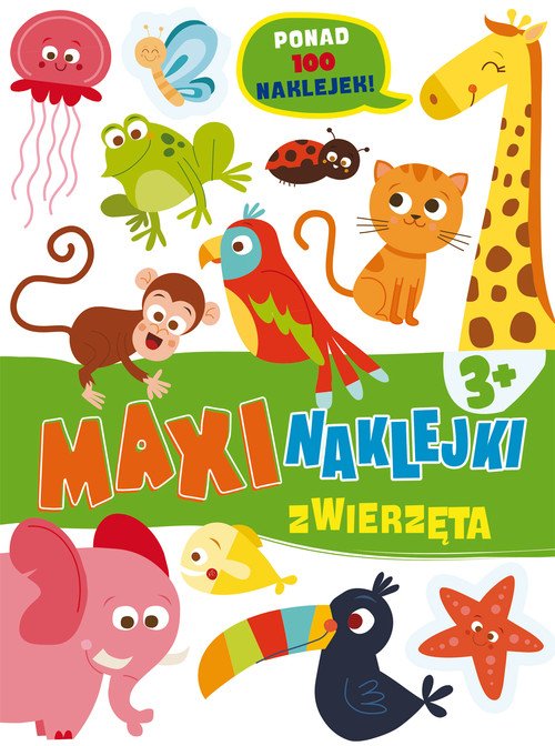 Maxinaklejki. Zwierzęta - okładka książki
