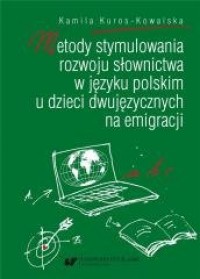 Metody stymulowania rozwoju słownictwa - okładka książki