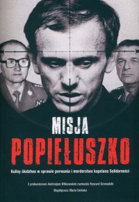 Misja Popiełuszko - okładka książki