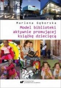 Model biblioteki aktywnie promującej - okładka książki