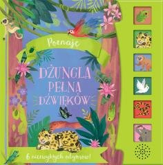 Poznaję. Dżungla pełna dźwięków - okładka książki