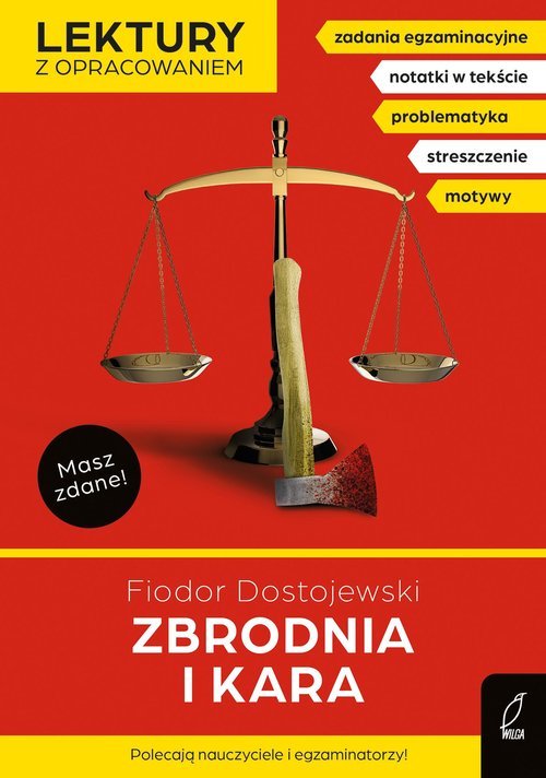 Zbrodnia i kara. Lektury z opracowaniem - okładka podręcznika