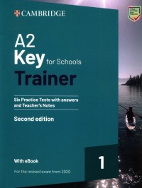 A2 Key for Schools Trainer 1 for - okładka podręcznika