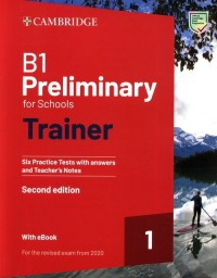 B1 Preliminary for Schools Trainer - okładka podręcznika