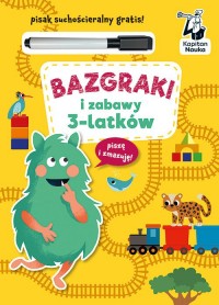 Bazgraki i zabawy 3-latków - okładka książki