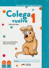 Colega vuelve 1 Podręcznik + ćwiczenia - okładka podręcznika