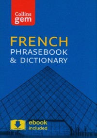 Collins Gem French Phrasebook and - okładka podręcznika