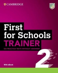 First for Schools Trainer 2 Six - okładka podręcznika