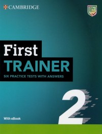 First Trainer 2 Six Practice Tests - okładka podręcznika