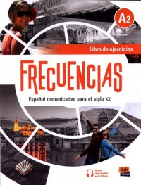 Frecuencias A2 Libro de ejercicios - okładka podręcznika