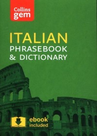 Italian phrasebook dictionary - okładka podręcznika