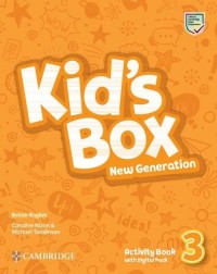 Kids Box New Generation  3 Activity - okładka podręcznika