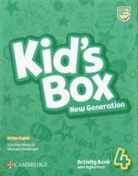 Kids Box New Generation 4 Activity - okładka podręcznika