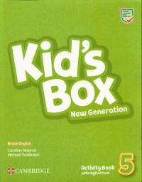 Kids Box New Generation 5 Activity - okładka podręcznika