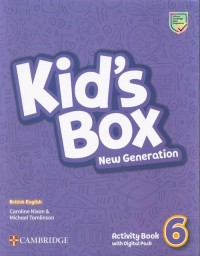 Kids Box New Generation 6 Activity - okładka podręcznika