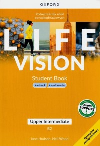 Life Vision Upper-Intermediate. - okładka podręcznika