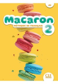 Macaron 2 Podręcznik do nauki francuskiego - okładka podręcznika
