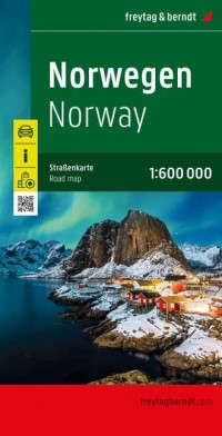 Mapa Norwegia 1:600 000 FB - okładka książki
