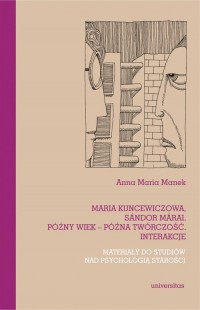 Maria Kuncewiczowa Sándor Márai - okładka książki