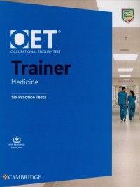 OET Trainer Medicine Six Practice - okładka podręcznika