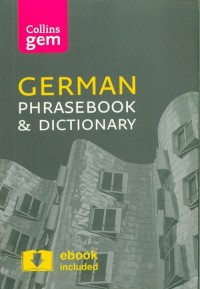 Phrasebook & Dictionary German - okładka podręcznika