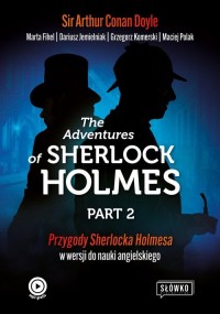 The Adventures of Sherlock Holmes - okładka podręcznika