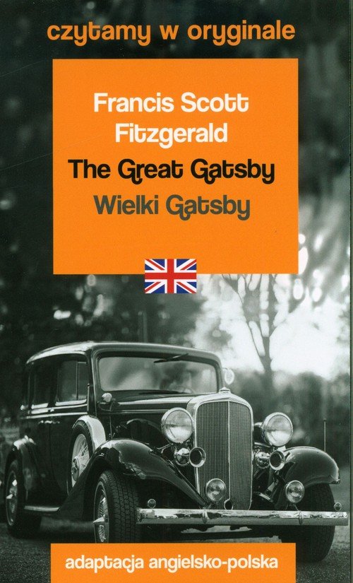 The Great Gatsby Wielki Gatsby - okładka podręcznika