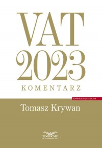 VAT 2023 Komentarz - okładka książki