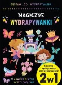 Wydrapywanka i kolorowanka 2w1 - okładka książki