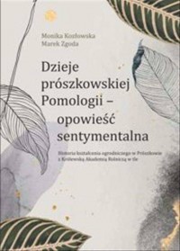 Dzieje prószkowskiej Pomologii - okładka książki