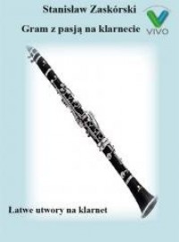 Gram z pasją na klarnecie - okładka książki