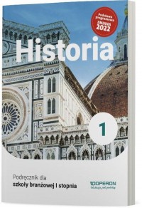 Historia SBR 1 Podręcznik zmiana - okładka podręcznika