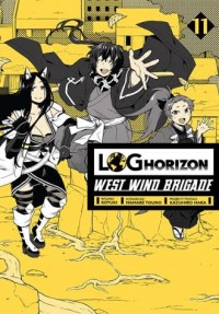 Log Horizon - West Wind Brigade. - okładka książki