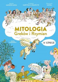Mitologia Greków i Rzymian w komiksie - okładka książki