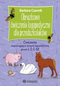 Obrazkowe ćwiczenia logopedyczne - okładka książki