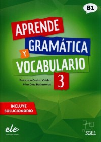Aprende gramatica y vocabulario - okładka podręcznika