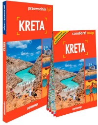 Comfort! map Kreta light: przewodnik - okładka książki